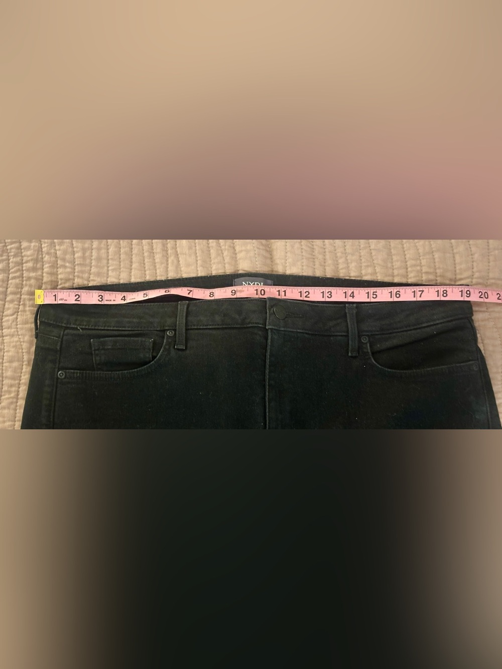 NYDJ Black Denim Jeans Barbara Bootcut with Lift Tuck Technology - Picture 5 of 5